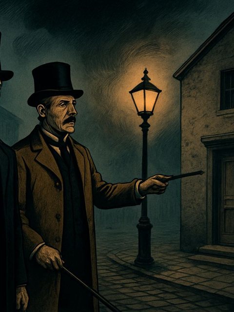 Illustration from Dr Jekyll and Mr Hyde: Mr.