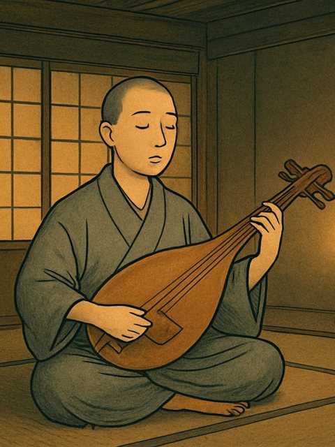 Illustration from Kwaidan: More than seven hundred years ago, at Dan-no-ura, the Heiké clan perished utterly in their last sea battle, with their women, children and their infant emperor.